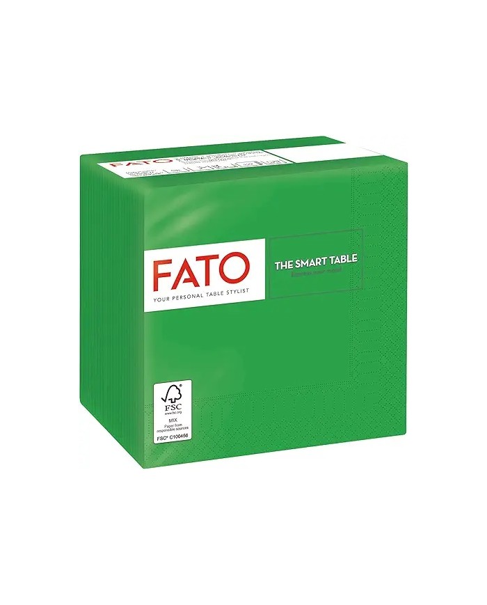 Tovagliolo 24x24 Smart Verde smeraldo 2V 100pzx24