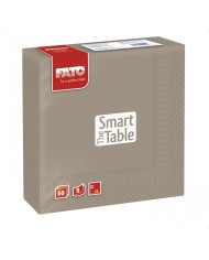 Tovagliolo 33x33 Smart Tortora 2V 50pzx24