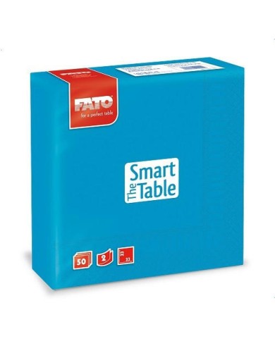 Tovagliolo 33x33 Smart Turchese 2V 50pzx24