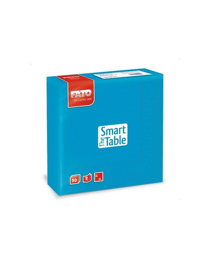 Tovagliolo 33x33 Smart Turchese 2V 50pzx24