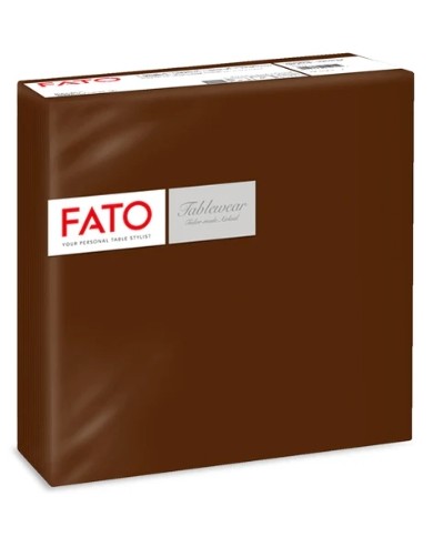 Tovagliolo 40x40 Airlaid Cacao 50pzx16