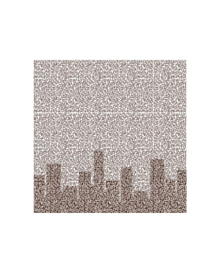 Tovagliolo 40x40 Airlaid Skyline Cioccolata 50pzx16