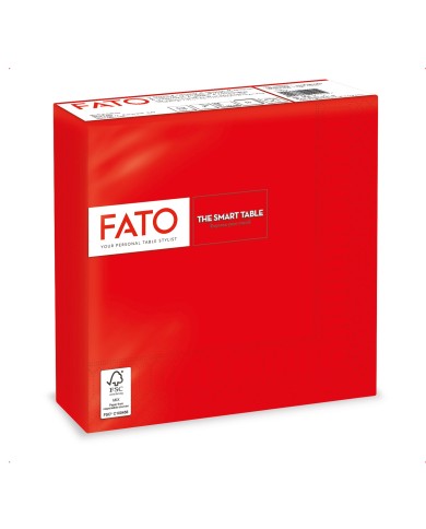 Tovagliolo 40x40 Smart rosso 2V 50pzx20