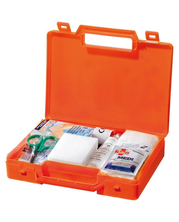 Valigetta per primo soccorso in polipropilene Med P1 Kit per autovetture