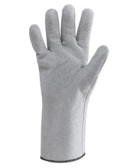 WARMTEC Guanto in tessuto cotone-poliestere rivestito in nitrile - Anticalore (Min.Mul./12)