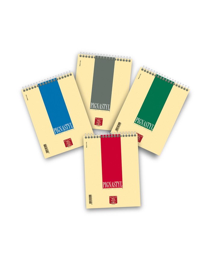 Blocco Pignastyl spiralato 1 Rigo A5 80gr 60 fogli Pigna (Min.Mul./10)