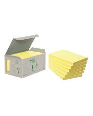 Blocco Z Notes Green giallo 76x127mm 100 fogli riciclabile 100% Post it