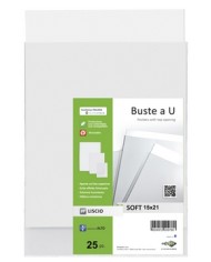 Buste a sacco Soft PPL 15x21cm liscio trasparente Sei Rota conf. 25 pezzi