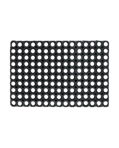 Zerbino Gummy 50x100cm nero