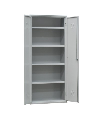 Armadio multiuso in metallo a 2 ante 100x40x180cm grigio Fasma *** Prodotto su ordinazione non annullabile***