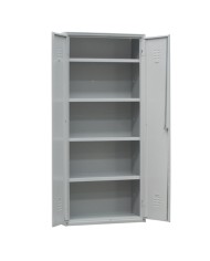 Armadio multiuso in metallo a 2 ante 100x40x180cm grigio Fasma *** Prodotto su ordinazione non annullabile***