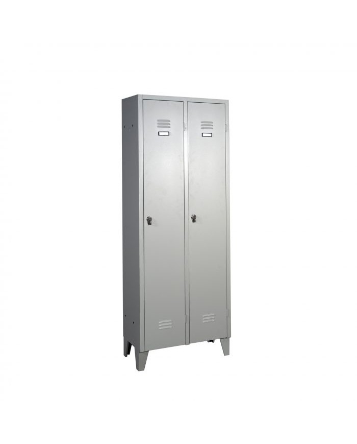 Armadio spogliatoio 2 posti mm. 670x300x1800 H.