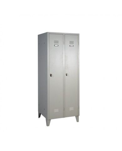 Armadio spogliatoio 2 posti mm. 670x500x1800 H.