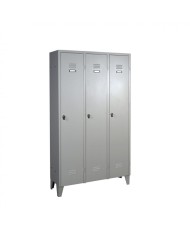 Armadio spogliatoio 3 posti mm. 990x300x1800 H.