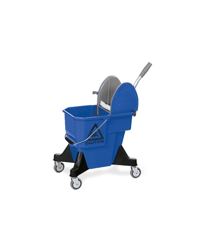ALEX1A+P Secchio carrellato mono 1x20lt con 4100PA (Montato)