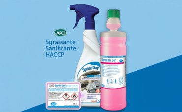 SGRASSANTE SANIFICANTE HACCP