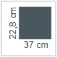 22.8x37cm